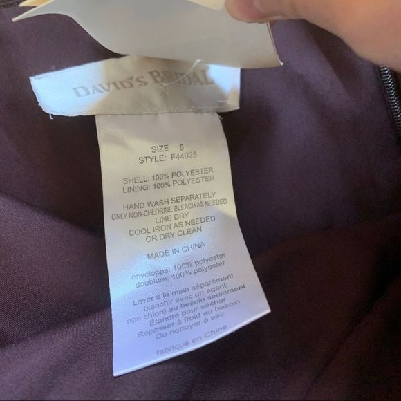 David Bridal’s Strapless Dress Size 6 - Picture 6 of 10